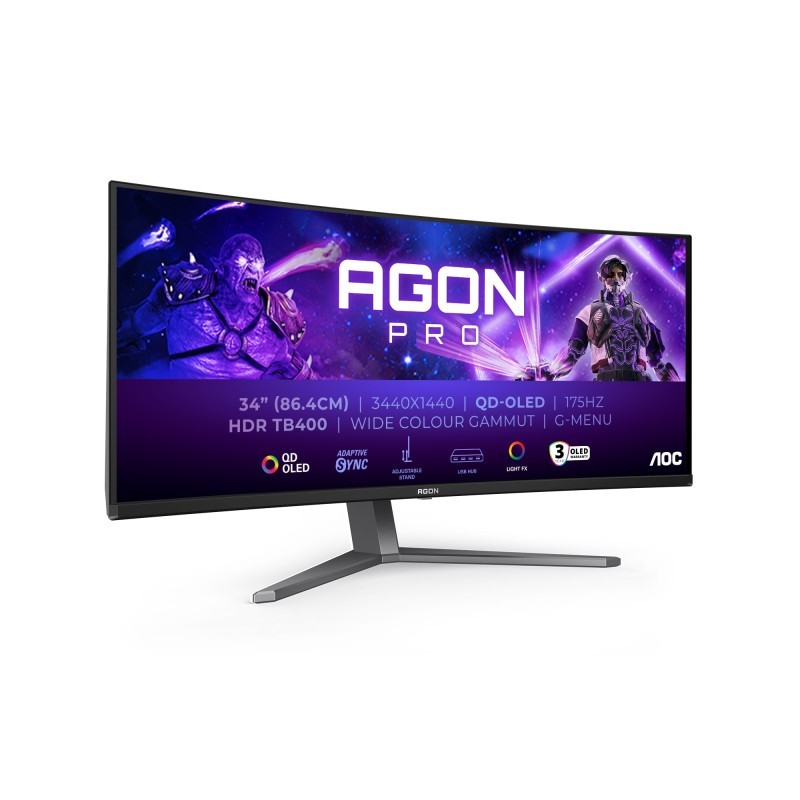 AOC AG346UCD WQHD 0.03MS 175HZ GAMING OLED AOC AG346UCD WQHD 0.03MS 175HZ GAMING OLED